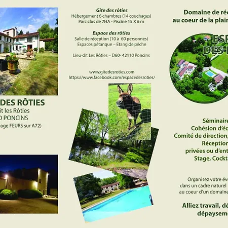 Couette-café Chambres D'hotes Des Roties